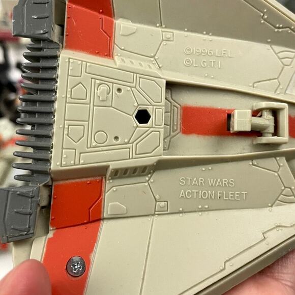 VTG Star Wars 1990s Action Figures Kenner Ships Micro Machines Lot Bundle - Picture 14 of 16